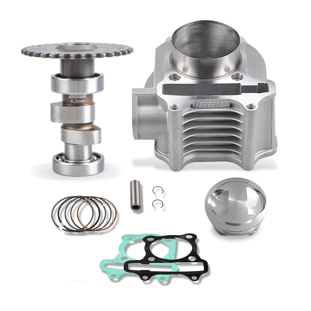 NIBBI Engine Upgrade Parts Cylinder 58.5mm 6.2mm Camshaft for GY6