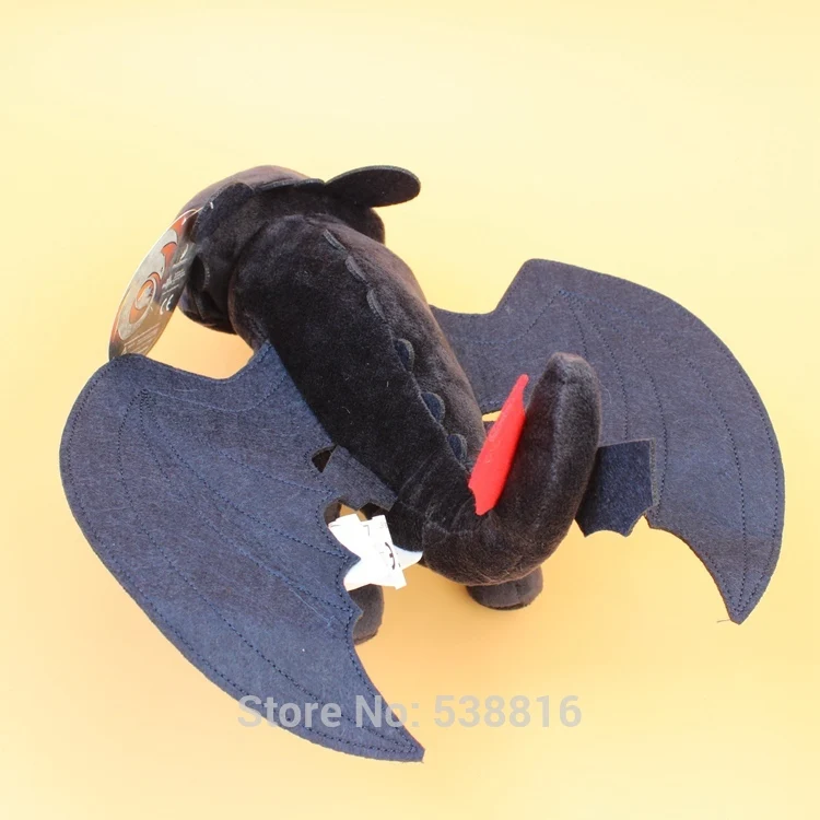 Stuffed e Plush Animais seu dragão preto dragão desdentado Tipo de Ítem : Animals