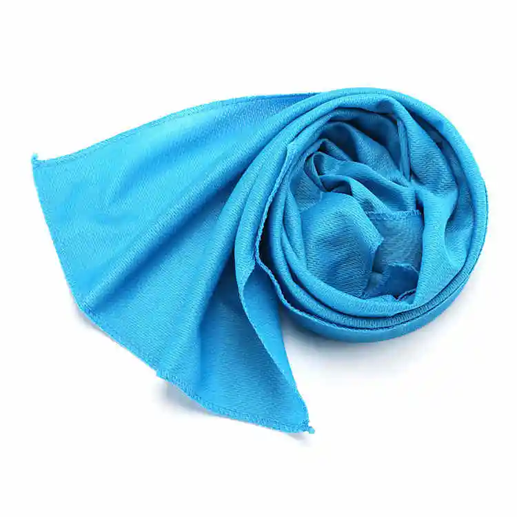 1pcs 30*90cm Solid Color Men Women Cool Sport Sweat Absorbing Towel Ice Cooling Gym Face Towels toalla Gift 42153