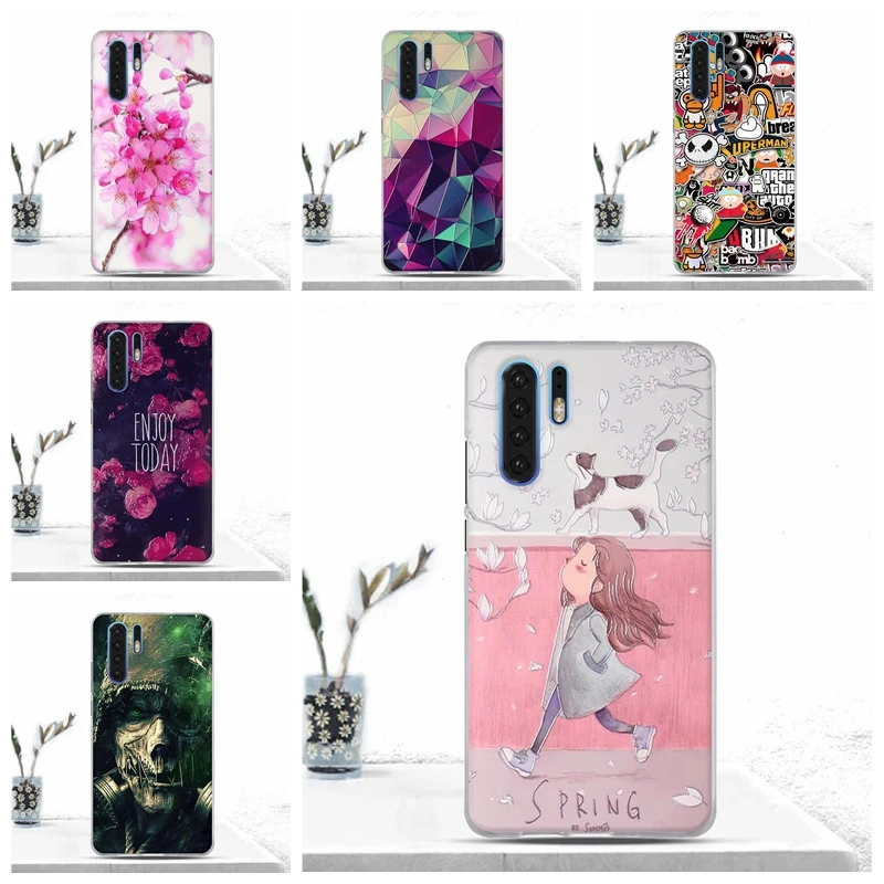 

Phone Case For Huawei P30 Pro Case Cover Soft TPU Silicone Back Cover For Huawei P30 Pro Cover Fundas Coque For Huawei P30 Pro