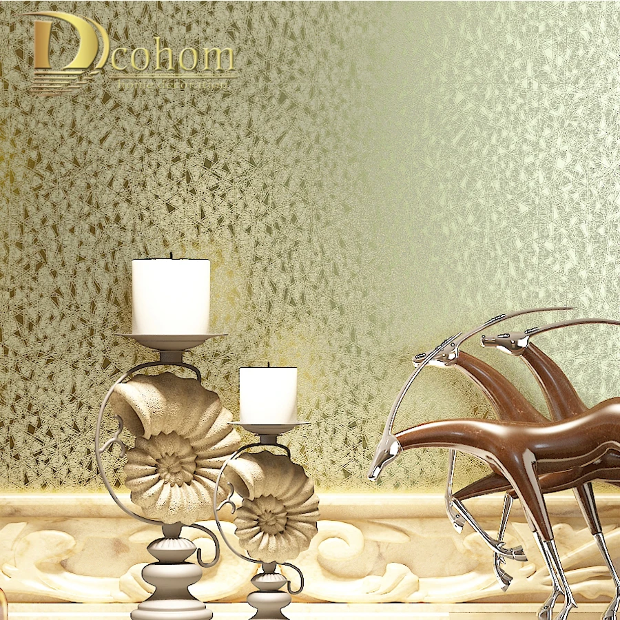 Dcohom Kualitas Tinggi Rumah Mewah Foil Emas Wallpaper Untuk Kamar Dcohom Kualitas Tinggi Rumah Mewah Foil Emas Wallpaper Untuk Kamar