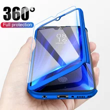 Luxury 360 Full Cover Case For Huawei Y9 Y7 Prime Y6 Pro Protective Case For Huawei Y7 Y6 Y5 P smart Z Phone Case