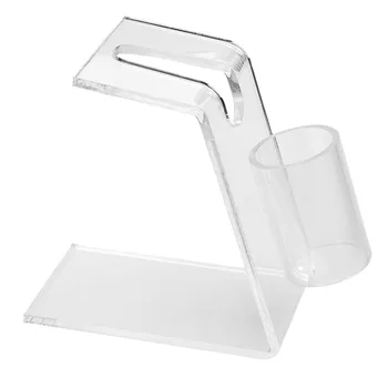 

1 Pcs Professional Tattoo Machine Holder Stand Transparent Acrylic Tattoo Pen Supply Stand Rack Rest Organizer Accessory