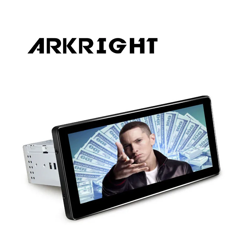 Top ARKRIGHT 8.8" 1 Din Car Radio 2+32GB HU Octa Core SC9853 Android 8.1 Universal Car GPS Navigation/Car Multimedia Player Carplay 5