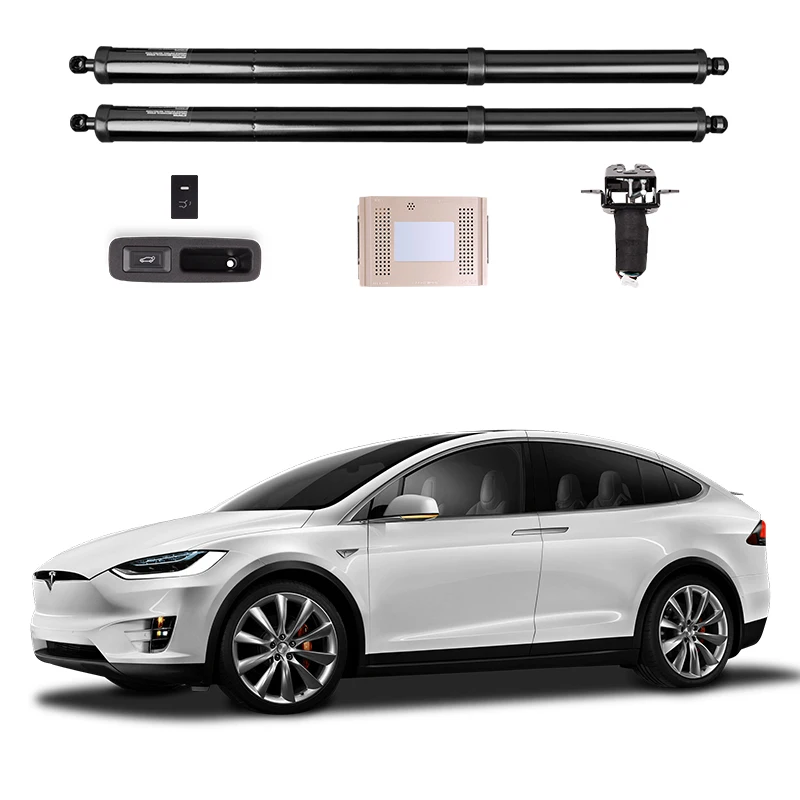 Новые электрические задние ворота для Tesla модель X Хвостовая коробка Интеллектуальная Электрическая Хвостовая дверь