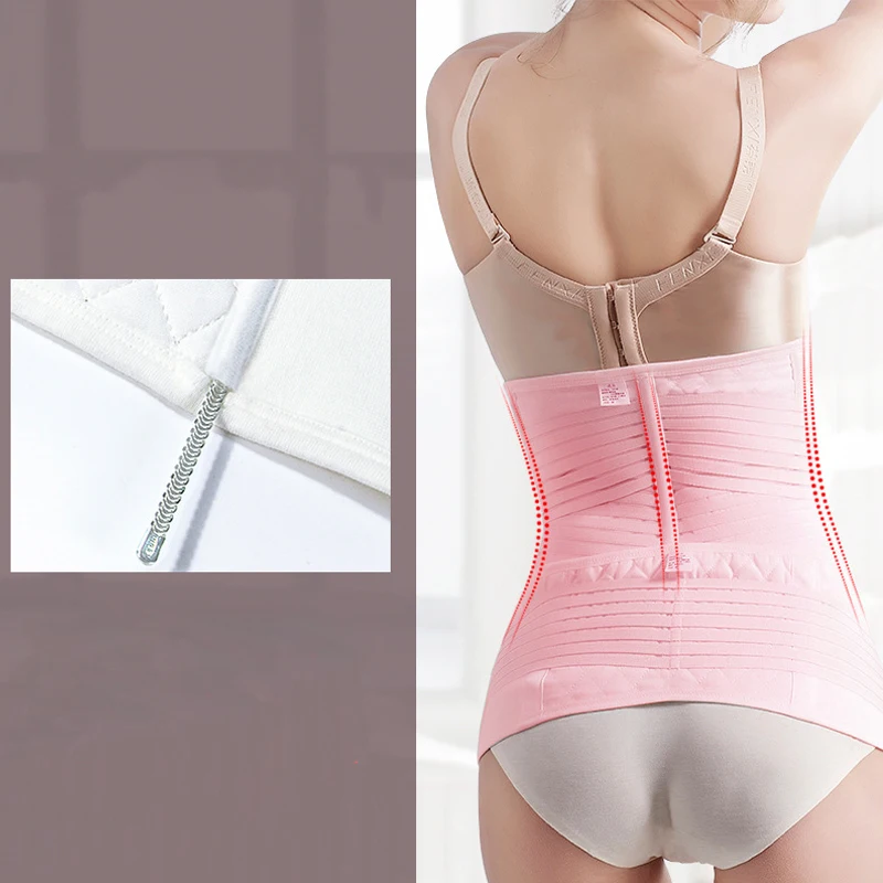 2in1 Postpartum Belt Body Recovery Shapewear Belly Slimming Waist Cinchers Lady Breathable Trainer Corset Maternity Support