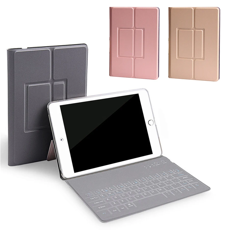 

For iPad Keyboard Portable Smart Flip Bluetooth Keyboard Stand Case Cover For iPad 9.7(2018)/9.7(2017)/Air2/Air1/Pro9.7/10.5/11