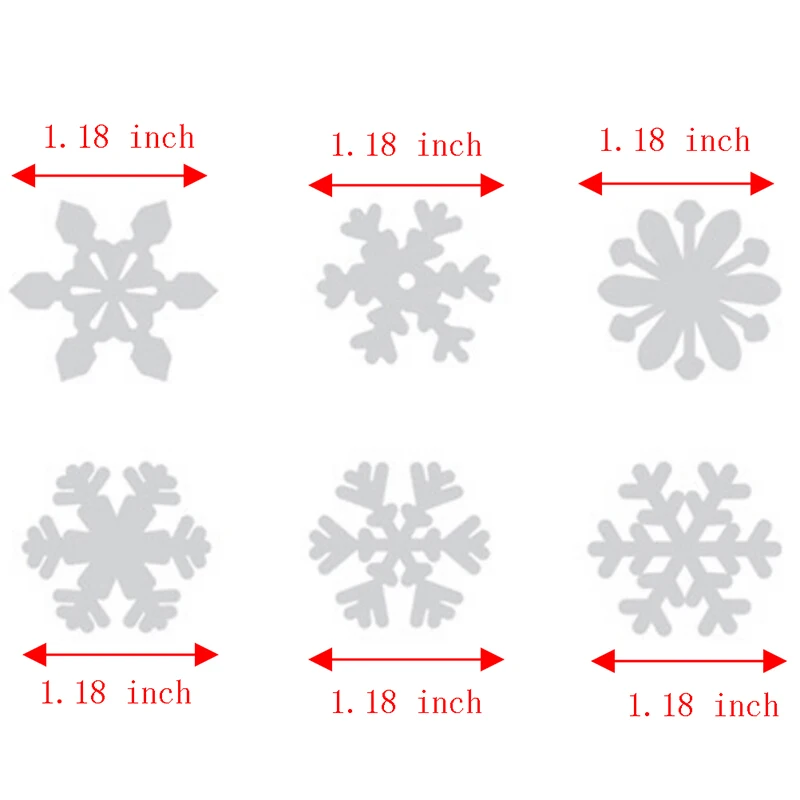 Снежинка, зимний новогодний и рождественский снежинка детская спальня для дома, для окон и стекла украшения diy вечерние Рождественский Декор