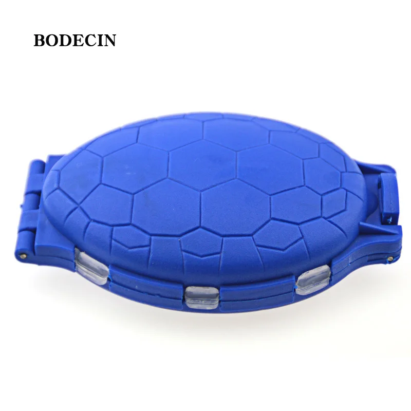 1pcs Outdoor Fishing Accessory 12 Compartments Grid Tortoise Shape Plastic Turtle Lure Baits Hooks Tackle Box Pocket Multi Kits (9)