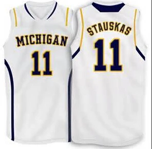 nik stauskas michigan jersey