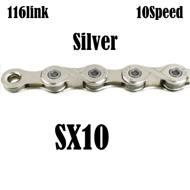 8 s 9sEL 10SL 11SL X10SL X10EL 12SL 8/9/10/11/12 Скорость шоссейный велосипед mtb горный велосипед велосипедные цепи 116 звеньев цепи золото, 10, 11, 12, Скорость - Цвет: SX10