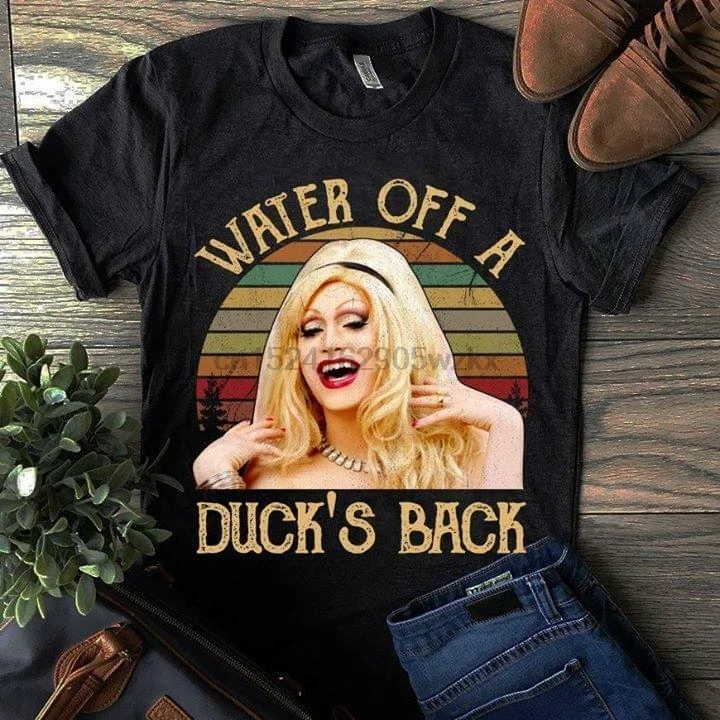 Мужская винтажная черная футболка в стиле ретро Jinkx Monsoon S-6XL | одежда