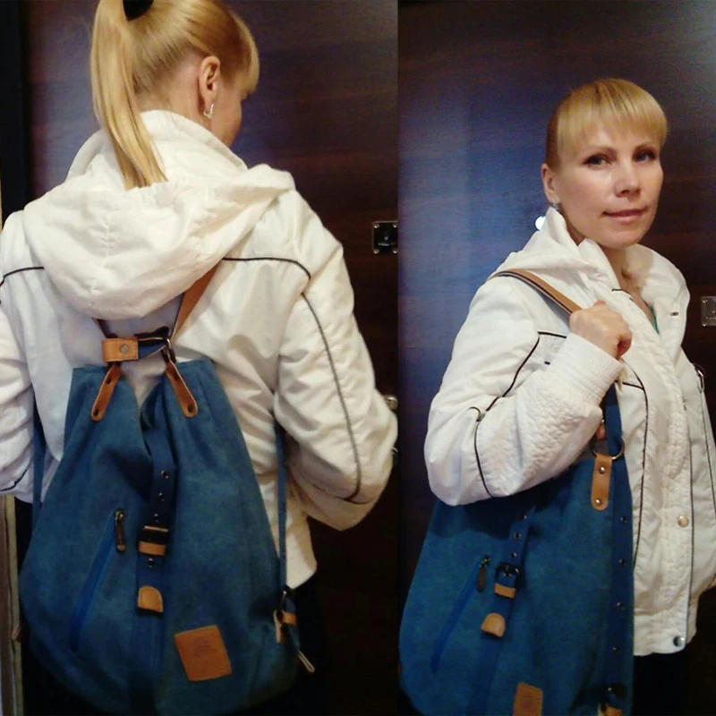 Nuevo 2018 mochila vintage de lona de las mujeres bolsa de hombro, bolsa de mujeres, cuero de estilo preppy bolsas de la escuela mochila de viaje mochila femenina Nuevo 2018 mochila vintage de lona de las mujeres bolsa de hombro, bolsa de mujeres, cuero de estilo preppy bolsas de la escuela mochila de viaje mochila femenina