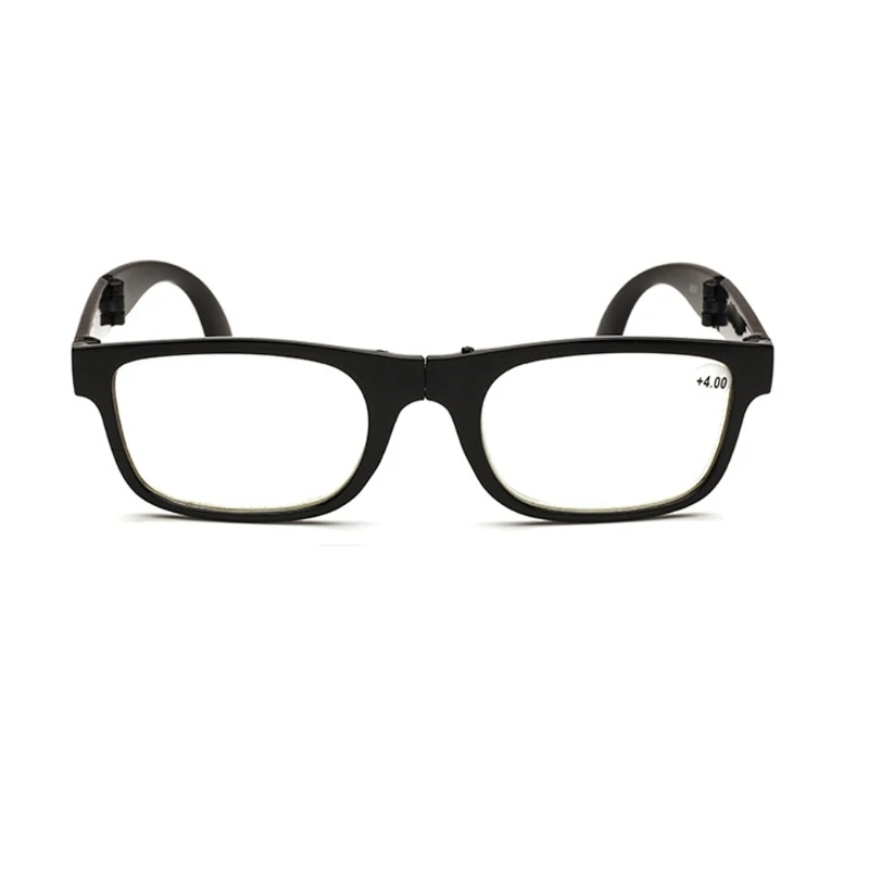 Складные очки для чтения унисекс в сложенном виде+ 1+ 1,5+ 2+ 2,5+ 3+ 3,5+ 4,0 очки для дальнозоркости полная оправа F05