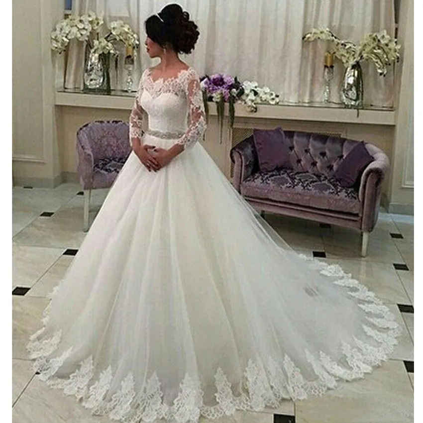 modern wedding gown 2019