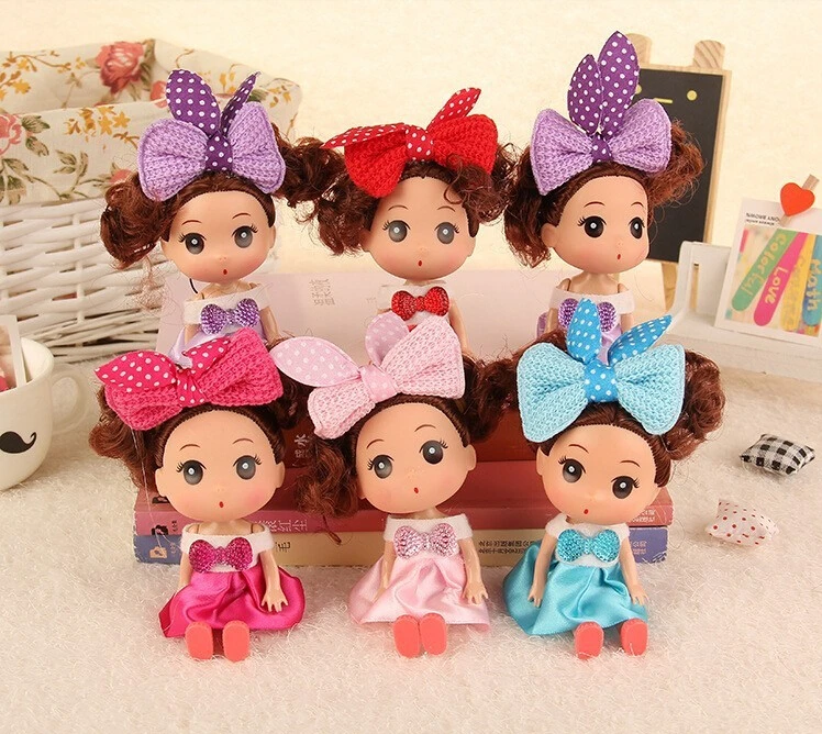 

2pcs Hot sale Wedding Decoration Mini Soft Doll Toy Kids Toys For Girls Boys Gifts free shipping
