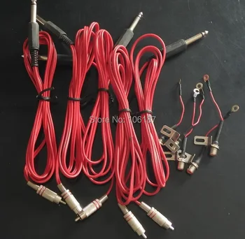 

10Sets Tattoo RCA Jack Conversion Kit Plug For Tattoo Power Supply
