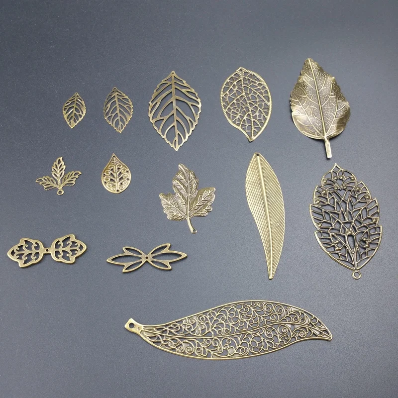 листочки из металла. металлический лист. листик из металла. листики для бижутерии металлические. кованые листья.