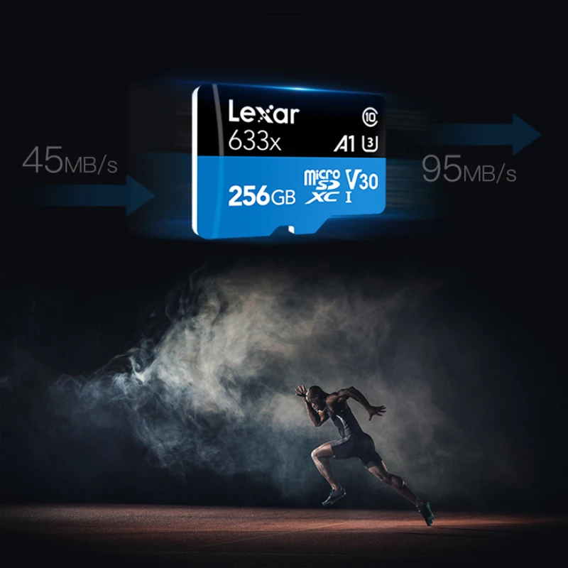 Карта Micro SD Lexar 512 ГБ, карта памяти 32 Гб 64 Гб 128 ГБ, MicroSD Max 95 м/с Uitra C10, tf-карта flash256гб, карта памяти cartao de memoria