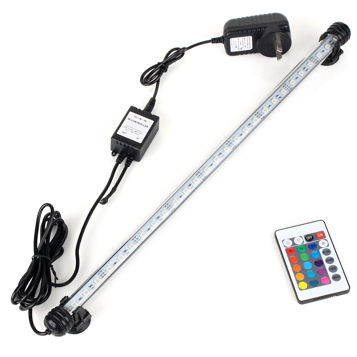 Погружной светильник для аквариума 5050 SMD RGB светодиодный с дистанционным
