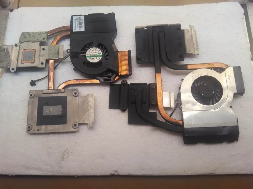 

USED working good Cooler for HP pavilion DV6-6000 dv6 DV7-6000 DV7 cooling heatsink with fan 666391-001 FOR int cpu DSC