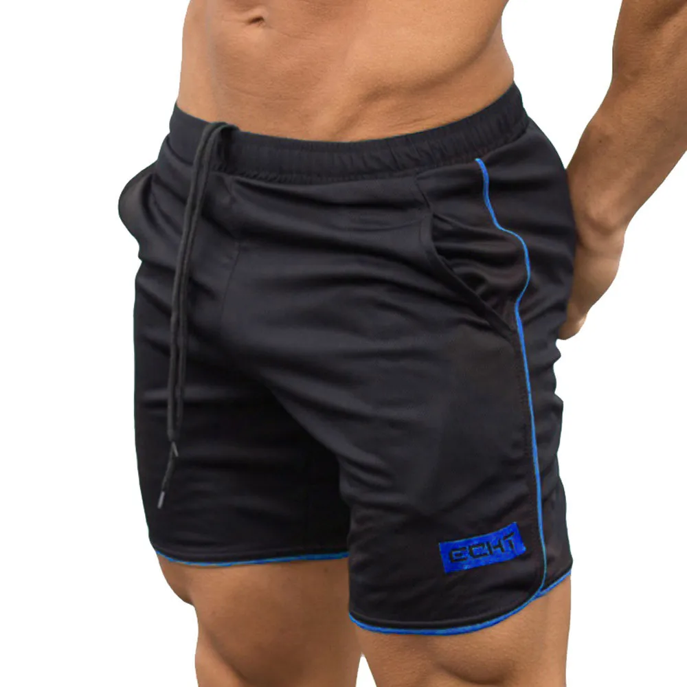 Для мужчин спортивные masculino, тренировок, бодибилдинга, летние шорты тренировки Фитнес шорты для бега короткие бермуды masculino