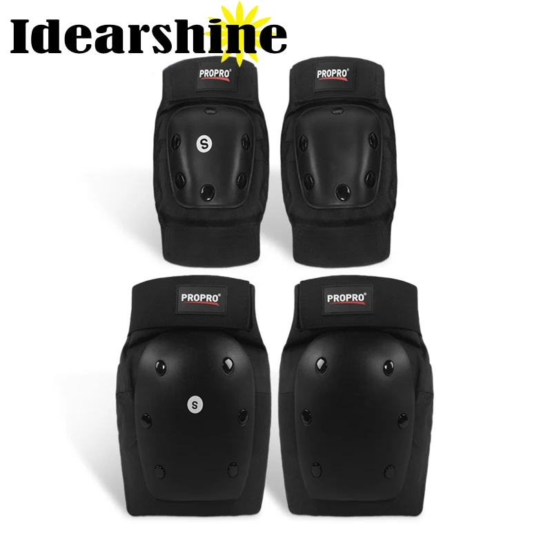 4 Pcs/Lot Elbow & Knee Pads Skating Climbing Snowboard Basketball Knee