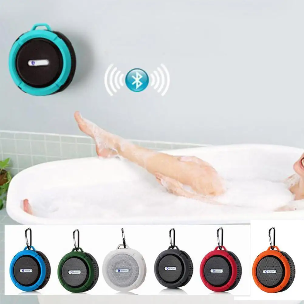 CUJMH Мини Bluetooth динамик Портативный беспроводной водонепроницаемый сабвуфер bluetooth