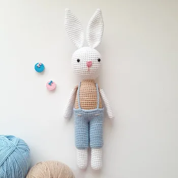 

crochet toys amigurumi doll bunny family model number XH0412036