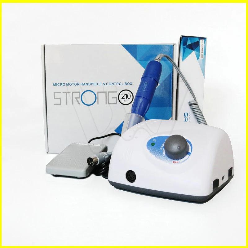 Dental-lab-micro-motor-Electric-40000rpm-Saeshin-Strong210