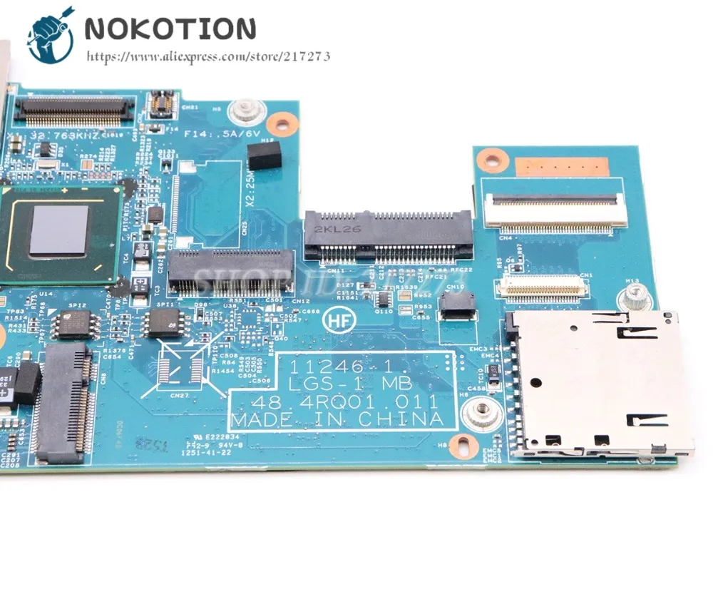 awesome  NOKOTION 11246-1 LGS-1 MB 48.4RQ01.011 04X0848 For Lenovo Carbon X1 Laptop Motherboard SR0XL I5-333