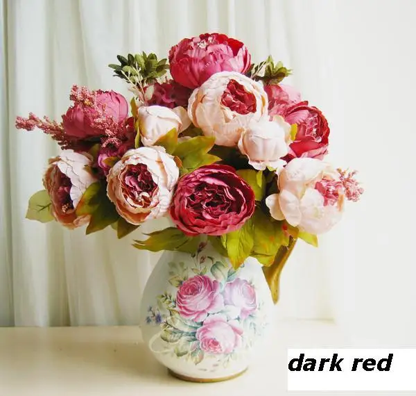

1 Boutique Home Decorative Artificial Peony Flowers Wedding Party Festival Decor Large Display Wreathes Flowers FLOWER-2301172