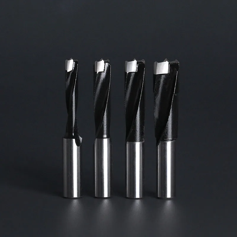 Tideway 4mm-9.5mm Wood Drill Bit Length 70mm Router Bit for Wood Carbide Endmill Row Drilling for Boring Machine Drills