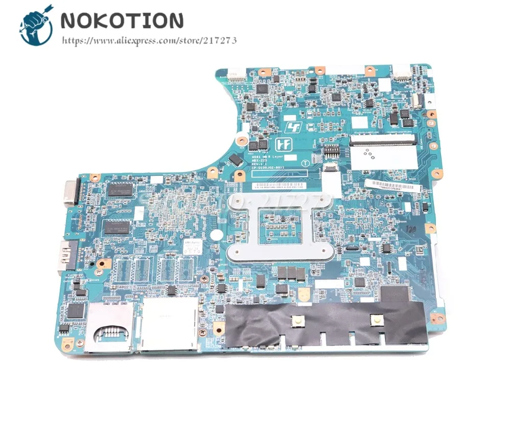 NOKOTION для sony VPCEC PCG-9111L материнская плата для ноутбука 1P-0106J02-8011 A1794342A A1771579A A1794341 MBX-225 M981 основная плата