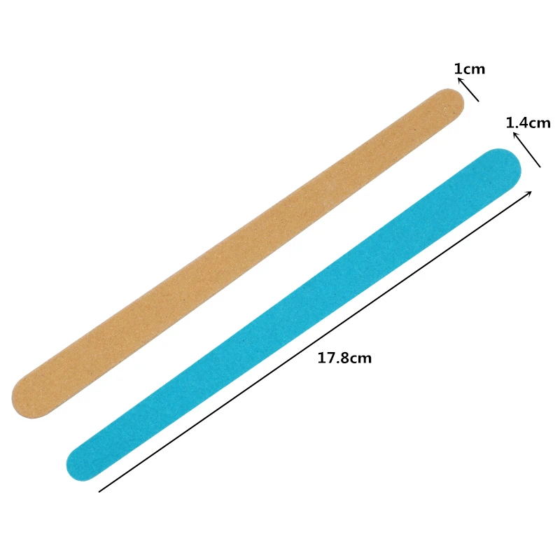 50 шт./лот, деревянная Полировочная пилка, Шлифовальная Пилка для маникюра, ультратонкая деревянная пилка для ногтей, профессиональная пилка для ногтей, Прямая поставка