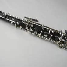 Профессиональный композитный деревянный концертный полуавтоматический гобой, Золотой/Серебряный двухтонный Ckey