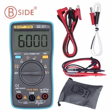 BSIDE ZT102 Ture RMS Digital Multimeter AC/DC Voltage current Temperature Ohm Frequency Diode Resistance Capacitance Testers