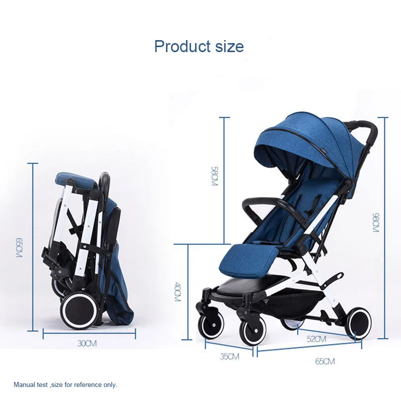  Baby yoya stroller mini lightweight cart Portable Folding Baby carriage can sit can lie Baby trolle