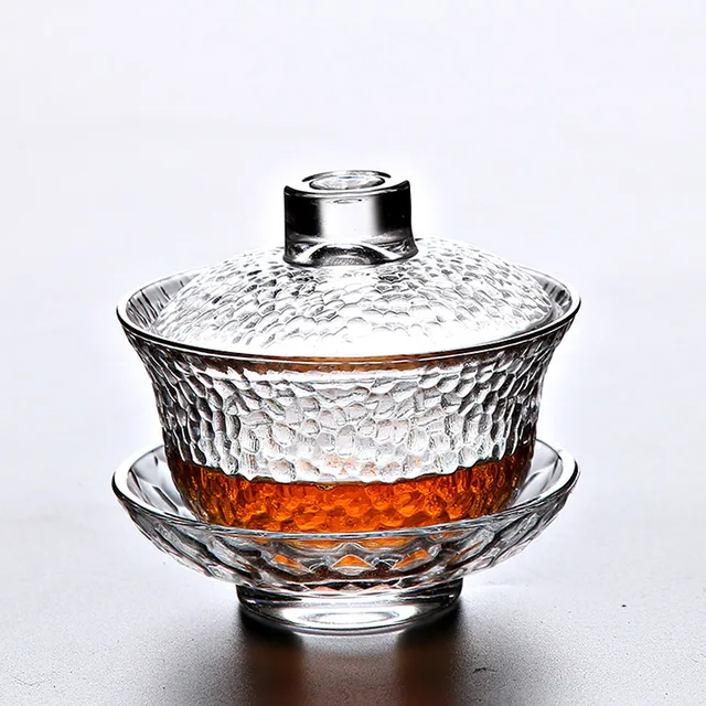 TANGPIN heat resistant glass gaiwan teapot for puer gaiwan cup of tea