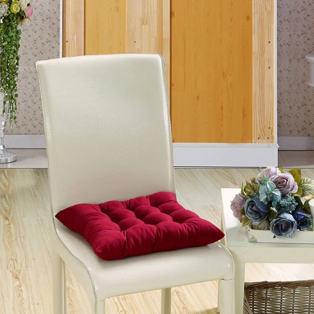 Мягкая подушка для стула, квадратная подушка для внутреннего и наружного сада, патио, для дома, кухни, офиса, дивана, подушка для ягодиц, подушечки#20