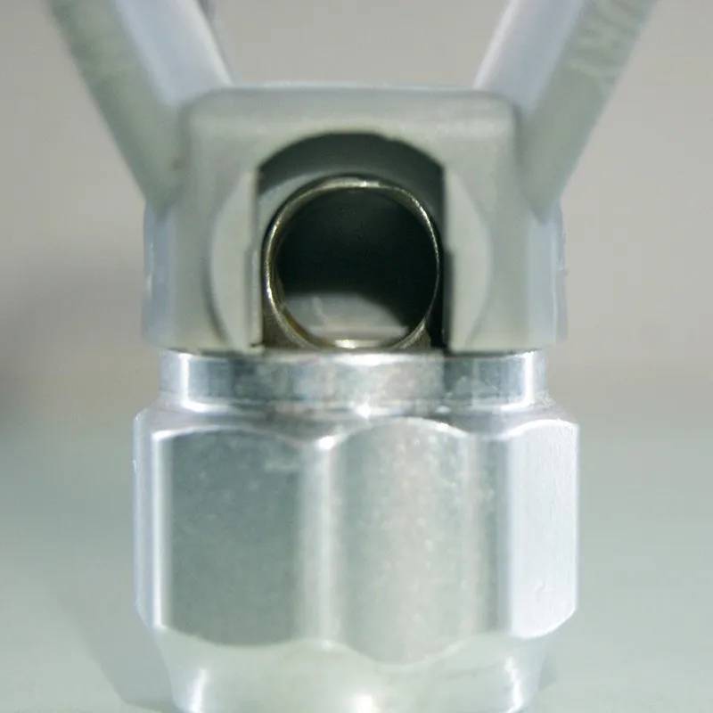 Arma de pulverização de alta pressão inline