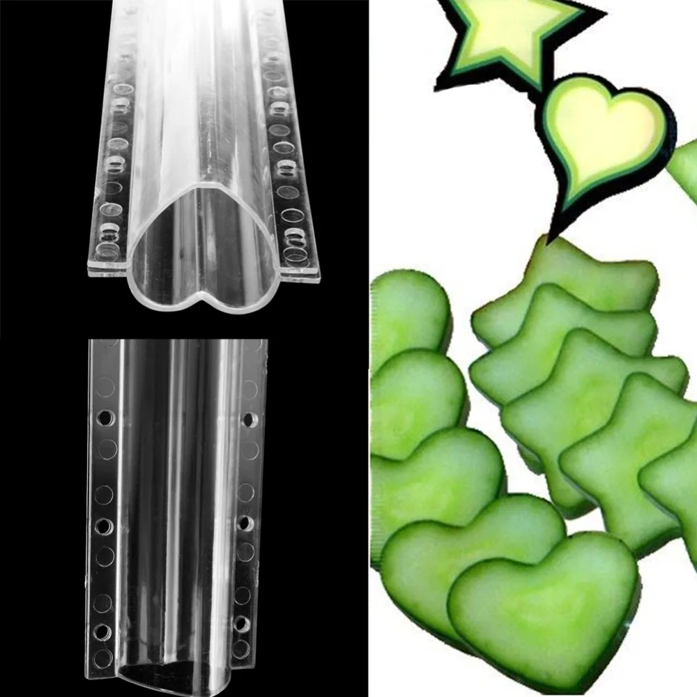 

Hot Heart Shape Cucumber Shaping Mold Vegetable Growth Forming Mould Tool CHE1