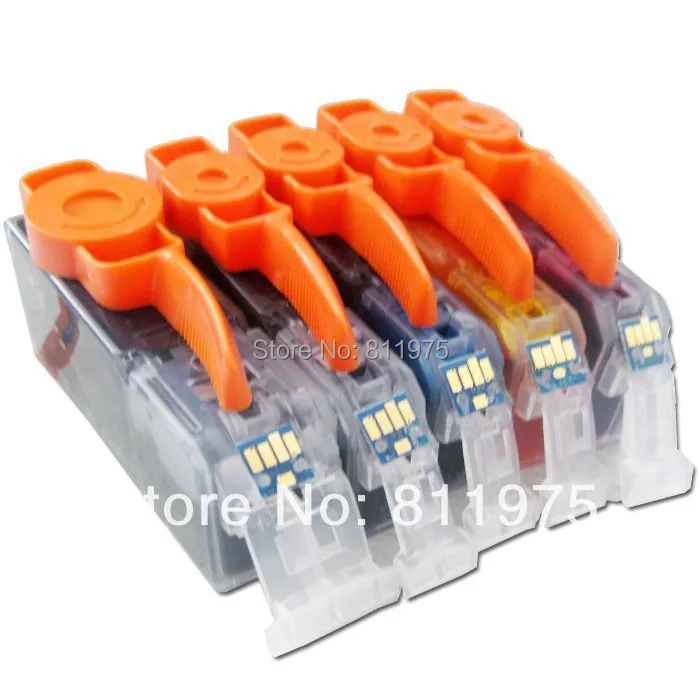 Cartucho de Tinta para Impressora Canon Pixma 15 Peças Pgi 525 Cli 526 Ip4850 Ip4950 Ix6550 Mg5150 Mg5250 Mg5350 Mx715 Mx885 Mx895 - Imagem 2