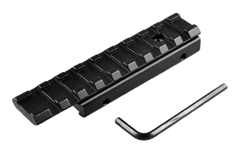 

Funpowerland Low Profile Dovetail Rail Extension 11mm to 20mm Weaver Adapter Converter Scope Mount Base Free Shipping