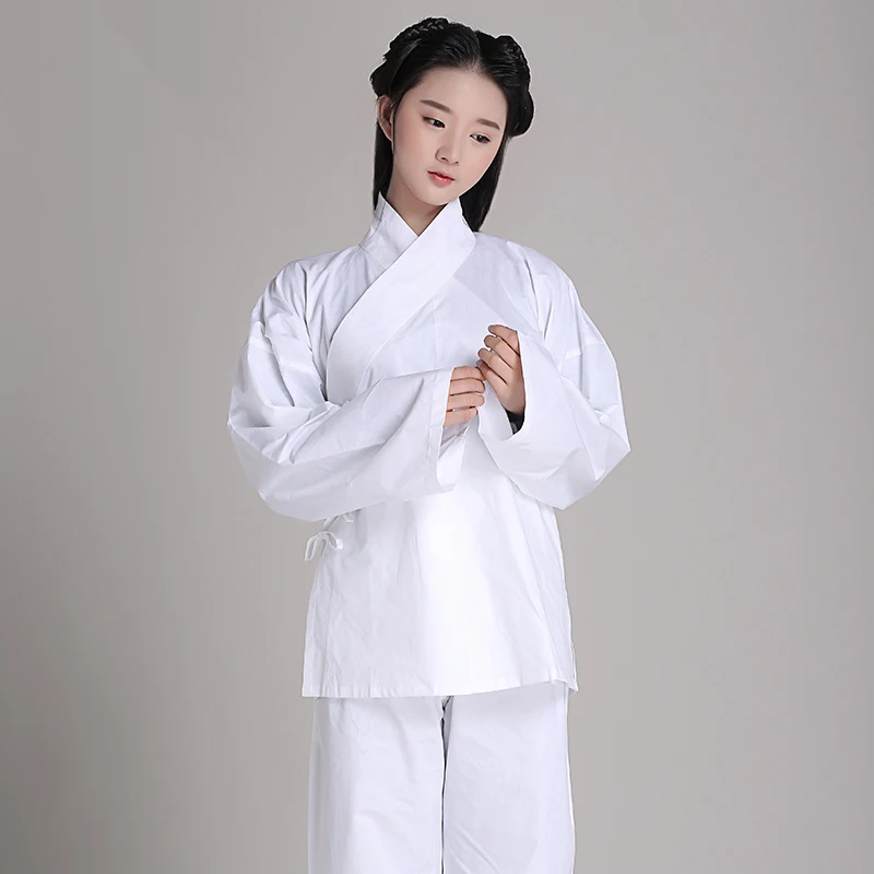 Unisex Pajamas Hanfu 100 cotton clothing sleepwear at home leotard