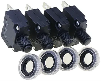 

thermal switch overload protector push button 3A,4A,5A,6A ,7A,8A,10A,15A,16A,18A,20A,25A ,30A circuit breaker+waterproof cover