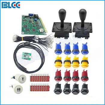 

Arcade Bundles DIY Kit 60 in 1 Arcade Games Board with Arcade Joystick Microswitch Buttons 2 Players USB Control Board