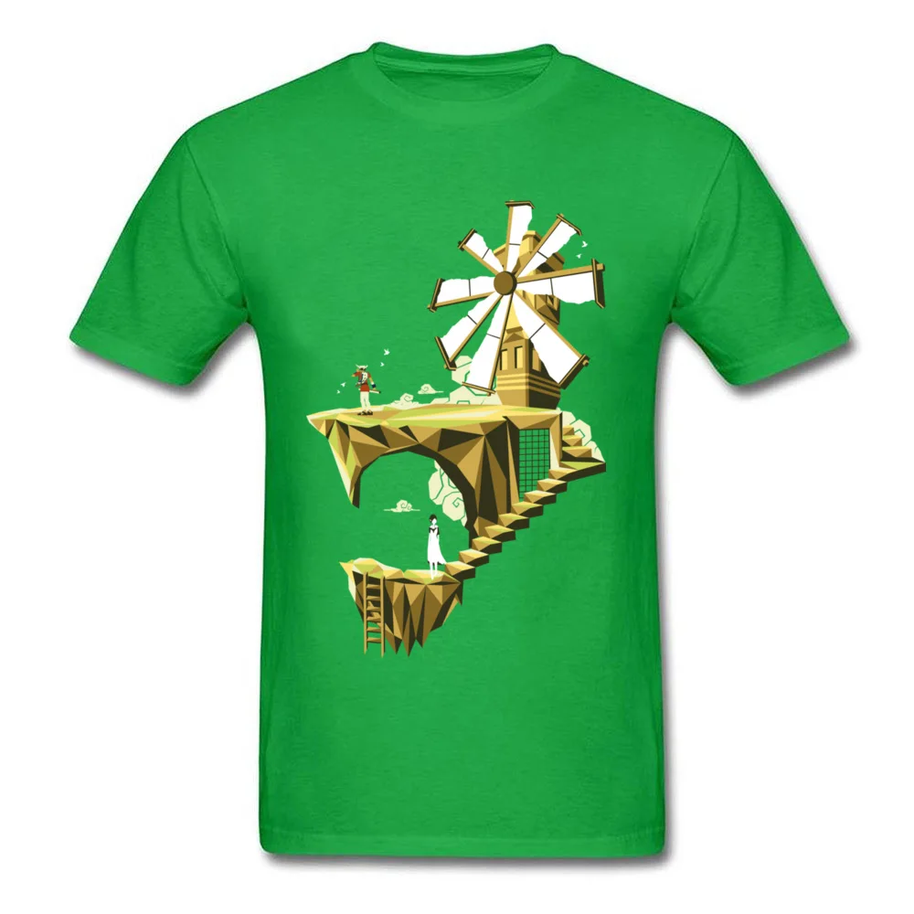 ICO - You were there Oversized Casual Tops Tees Crewneck Cotton Fabric Short Sleeve T Shirt for Adult Tee Shirts Summer/Autumn ICO - You were there green