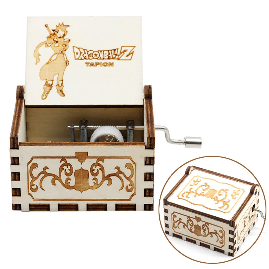 

New Arrivals Wood Music Box Zelda Star Wars Game Of Thrones Castle In The Sky Beauty And Beast Theme Christmas Gift