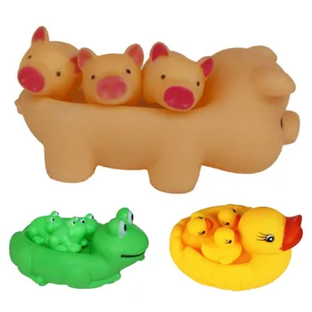 

Pet Bite-resistant Non-toxic PVC Animals-shaped Squeaky Toy Pet Interactive Toy